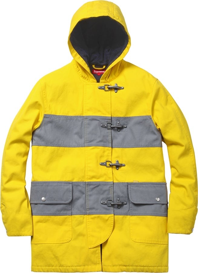 Hooded Firemans Coat view 2